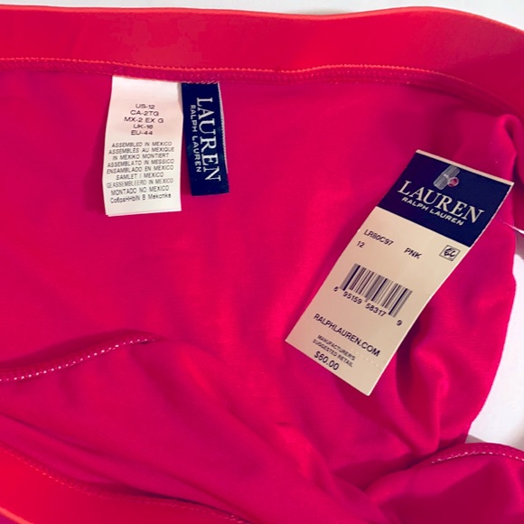 POLO RALPH LAUREN Women's Beach Club Banded Style Bikini Bottom Size 12 - Picture 6 of 6